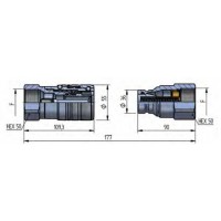PLT1 DN30 - BG5 - ISO 25