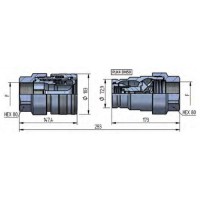 PLT1 DN50 - BG8 - ISO 50