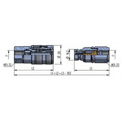PLT4 DN06 - BG1 - ISO 6,3