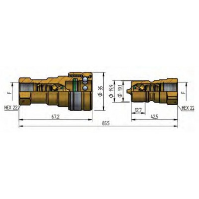 PBVM DN10 - BG2 - ISO 10