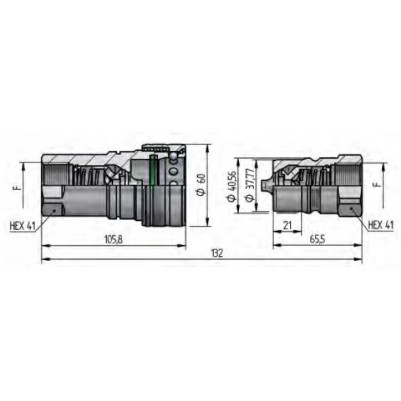 PBVX DN25 - BG5 - ISO 25