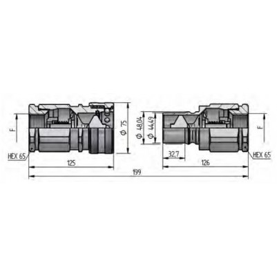 PBVX DN39 - BG7 - ISO 40