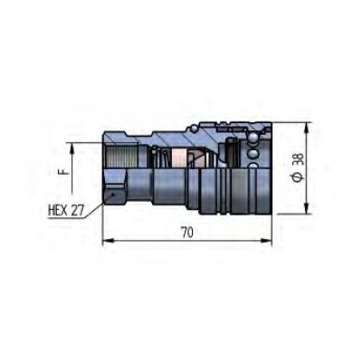PAV6 DN13 - BG3 - ISO 12,5