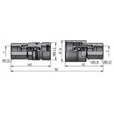 PVVX DN10 - BG2 - ISO 10