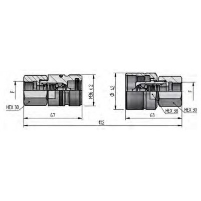 PVVX DN13 - BG3 - ISO 12,5