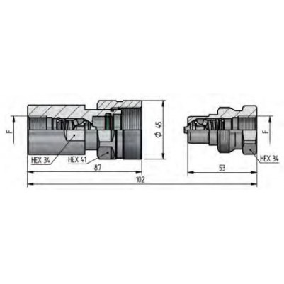 VVVX DN13 - BG3 - ISO 12,5