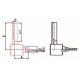 PRIKLJUČEK ZA MERILNO CEV ELBOW 90° STANDPIPE
