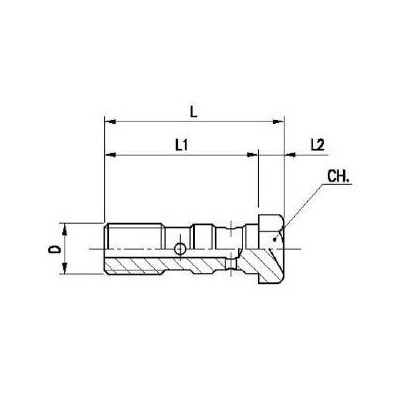 SWAGED FITTINGS FOR BRAKE HOSE BFDA0N