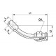 RE-USABLE FITTINGS FOR BRAKE HOSE OA45RN