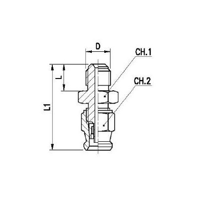 RE-USABLE FITTINGS FOR BRAKE HOSE MACR0N