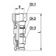 RE-USABLE FITTINGS FOR BRAKE HOSE FGAR0N