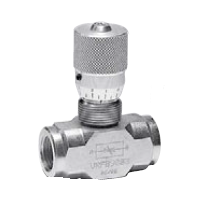 DVOSMERNI VENTIL ZA REGULACIJO PRETOKA Z GUMBOM