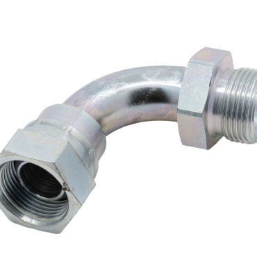 hydraulic-inch-inner-thread-swivel-nut-female-reducer-fixed-male-external-tube-adapter-fitting-90-degree-long-elbow-dko-iso-din-male-zinc-plated-c90mfg