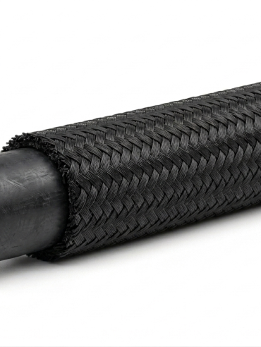 industrial-hose-black-smooth-ptfe-inner-lining-outer-steel-wire-casting-liquid-gasses-ozone-uv-resistence-oil-compresor