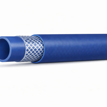 industrial-pu-hose-high-tenacity-polyester braiding-abrasion-compressed-air-pneumatic-tools-cooling-lines-blue-arianna-pu